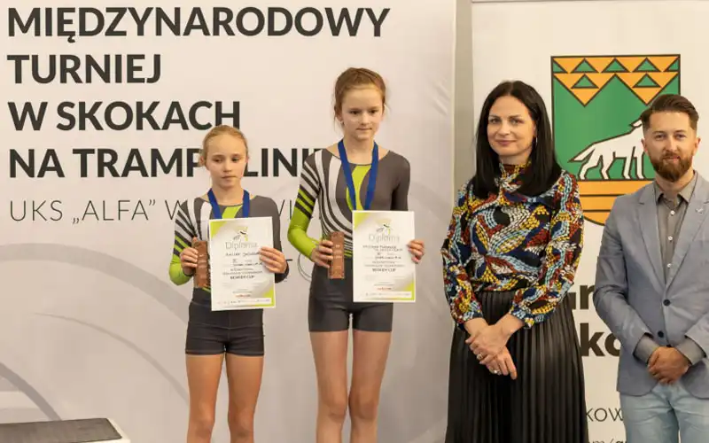 Aliaksandra Nazdryna-Platnitskaya i Jagoda Łaciak 3 m synchron Beskidy Cup 2025