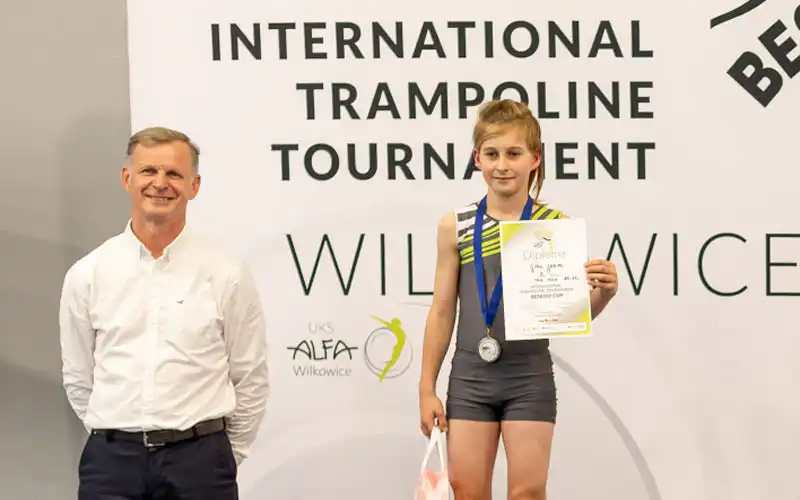 Jakub Góra 2 m trampolina Beskidy Cup 2025