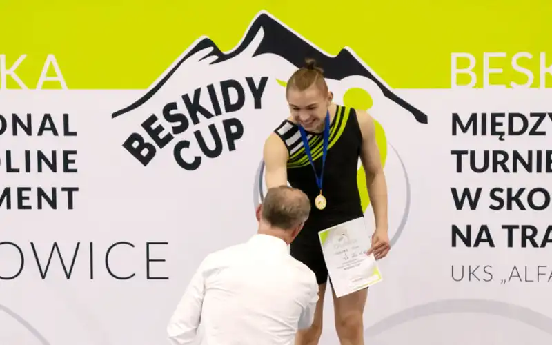 Filip Procner 1 m trampolina Beskidy Cup 2025