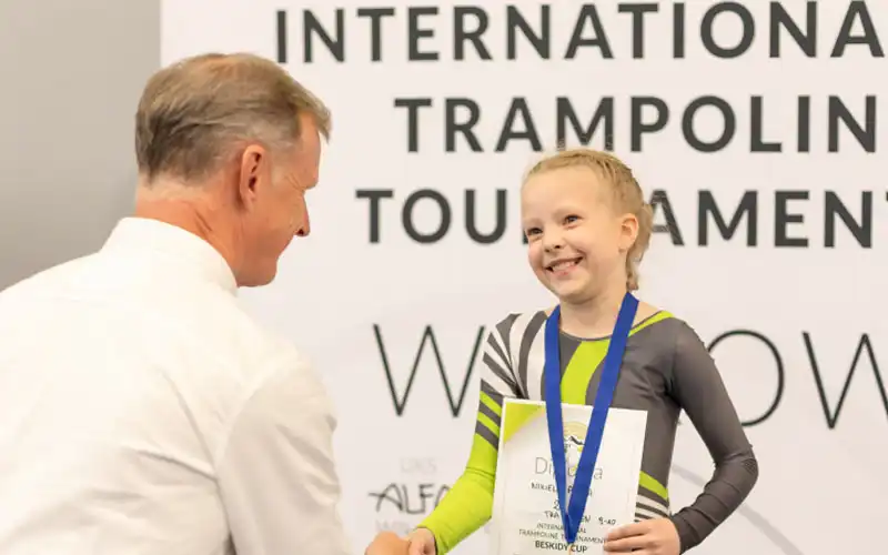 Agata Nikiel 2 m trampolina Beskidy Cup 2025