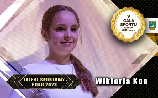 Wiktoria Kos / UKS ALFA TALENT SPORTOWY ROKU 2023