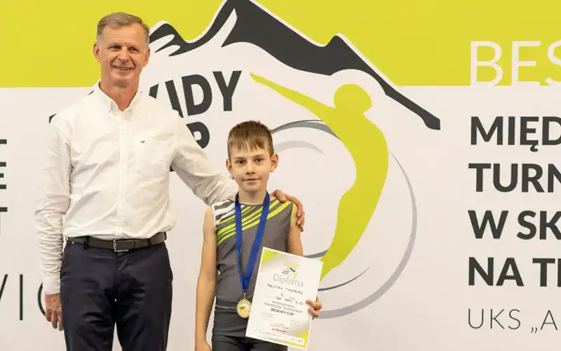 Tymoteusz Pawlusiak 1 m trampolina Beskidy Cup 2025