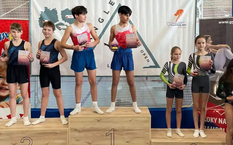 Aliaksandra Nazdryna-Platnitskaya i Jagoda Łaciak 3 m synchron Liberec 2025